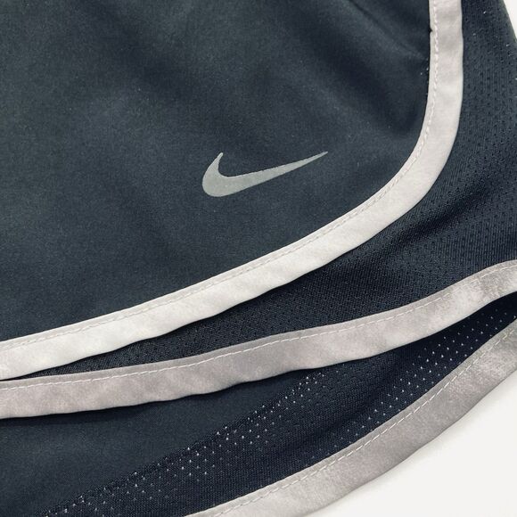 Nike Womens XS Dri-Fit Running Shorts Lined Drawstring 3” Inseam Lot Of 2 Black - Picture 4 of 12